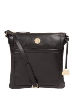 Pure Luxuries London Chestnut Brown Lotus Leather Cross-Body Bag -Pure Luxuries shop unnamed file 979